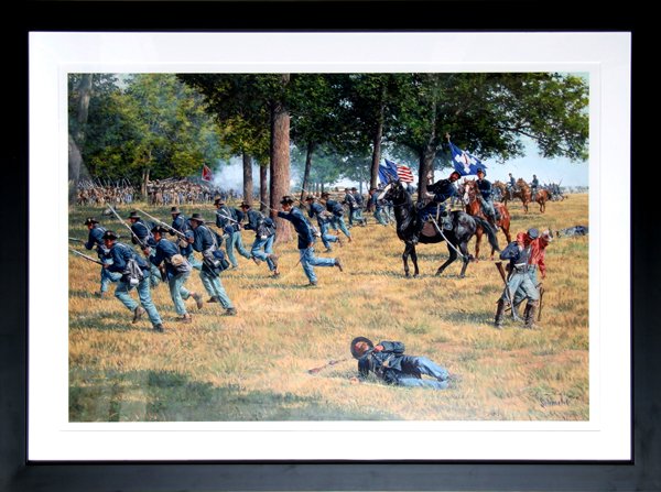 Bradley Schmehl, Death of Reynolds, Print