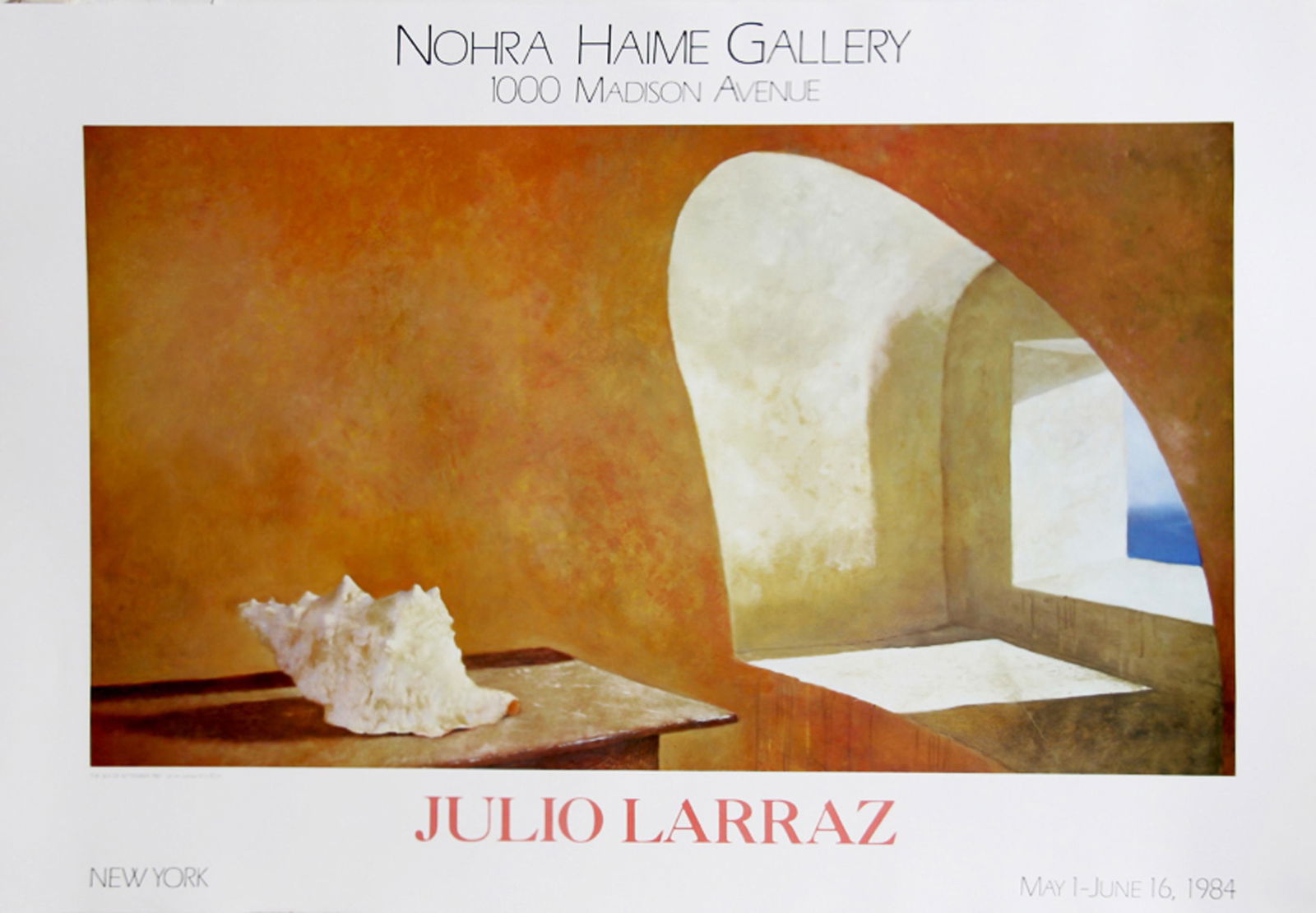 Julio Larraz, Sea of September, Poster (1 of 1)