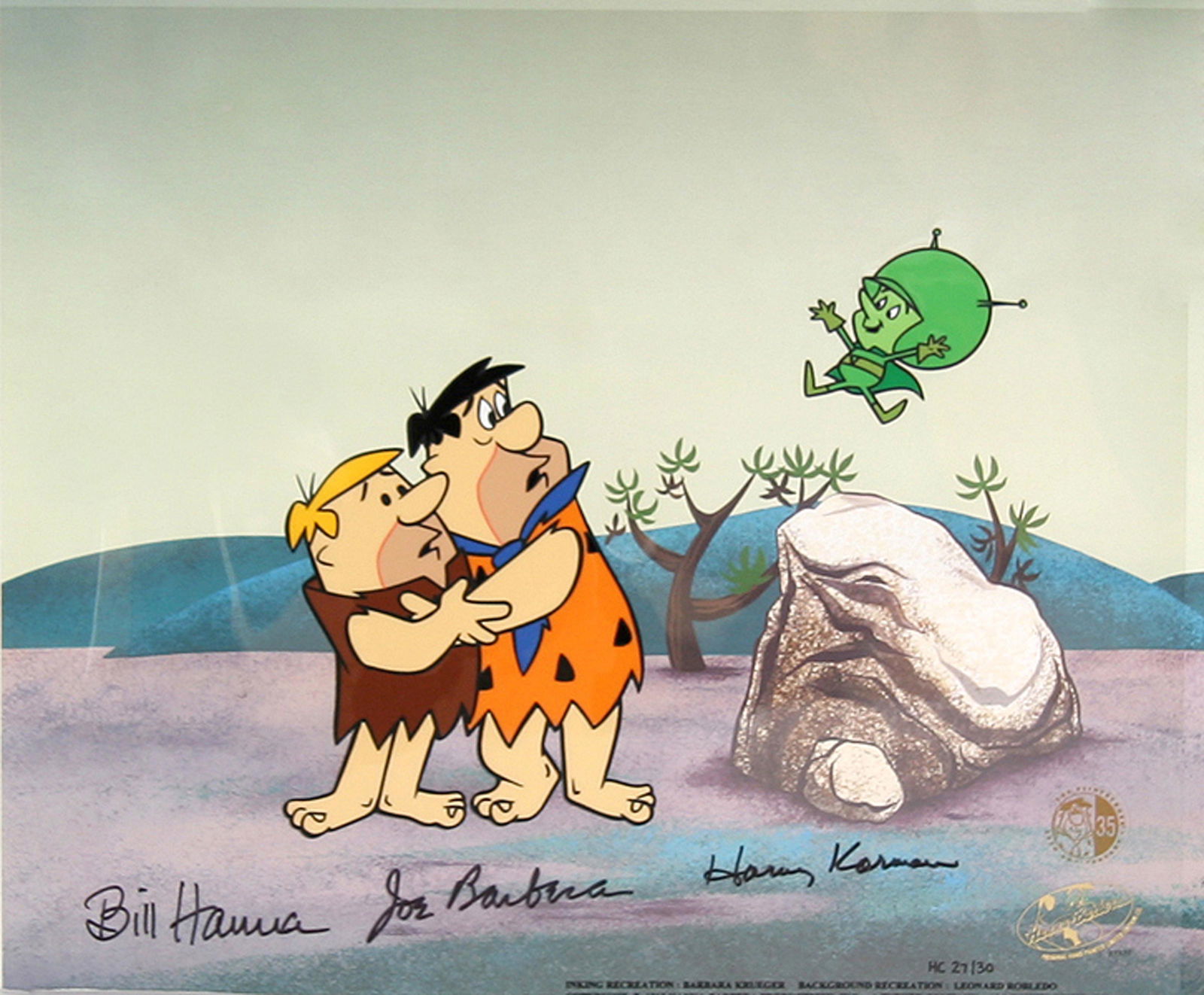 Joseph Barbera, The Great Gazoo - Flinstones, Hand (1 of 1)
