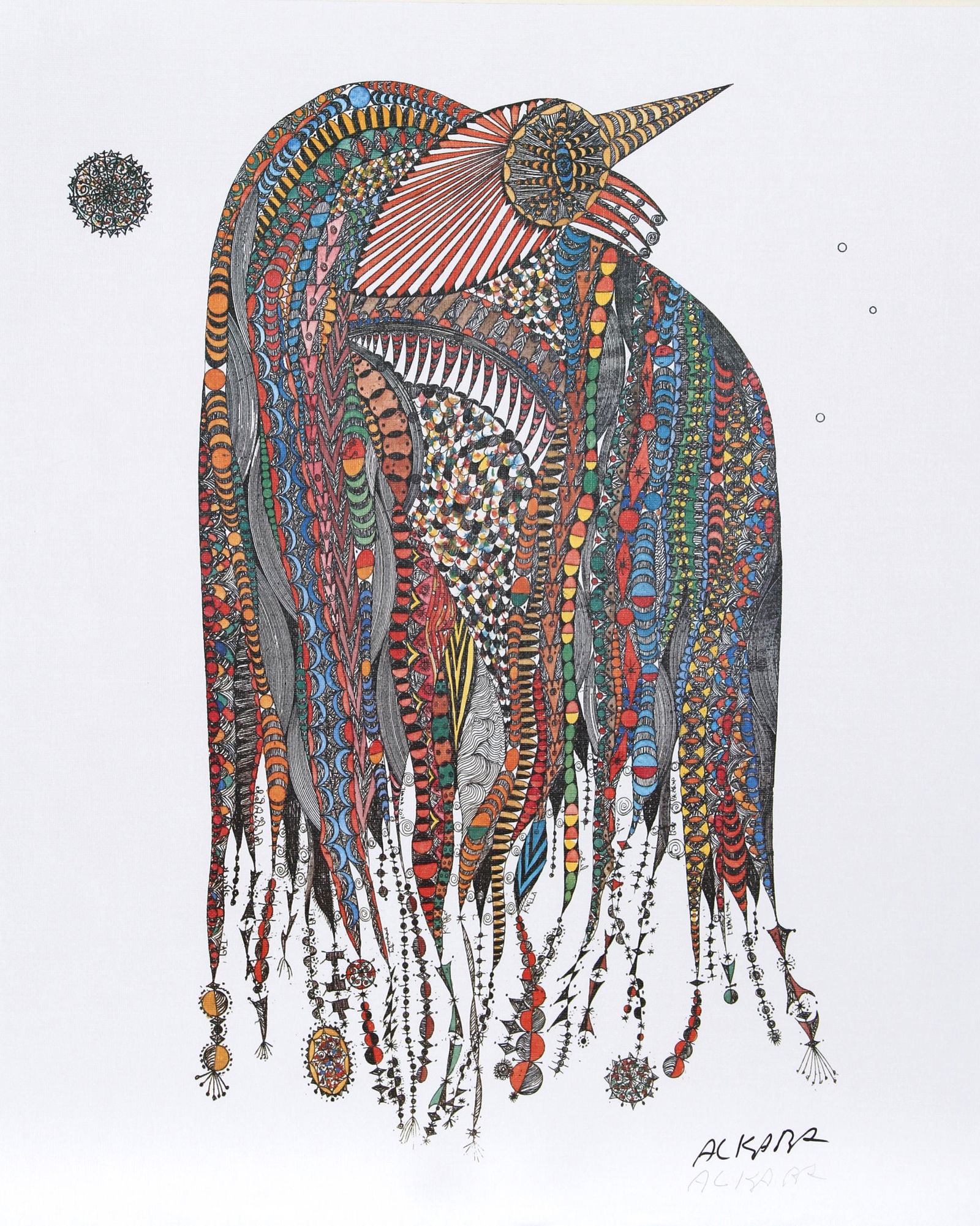 Ovadia Alkara, Bird, Lithograph (1 of 1)