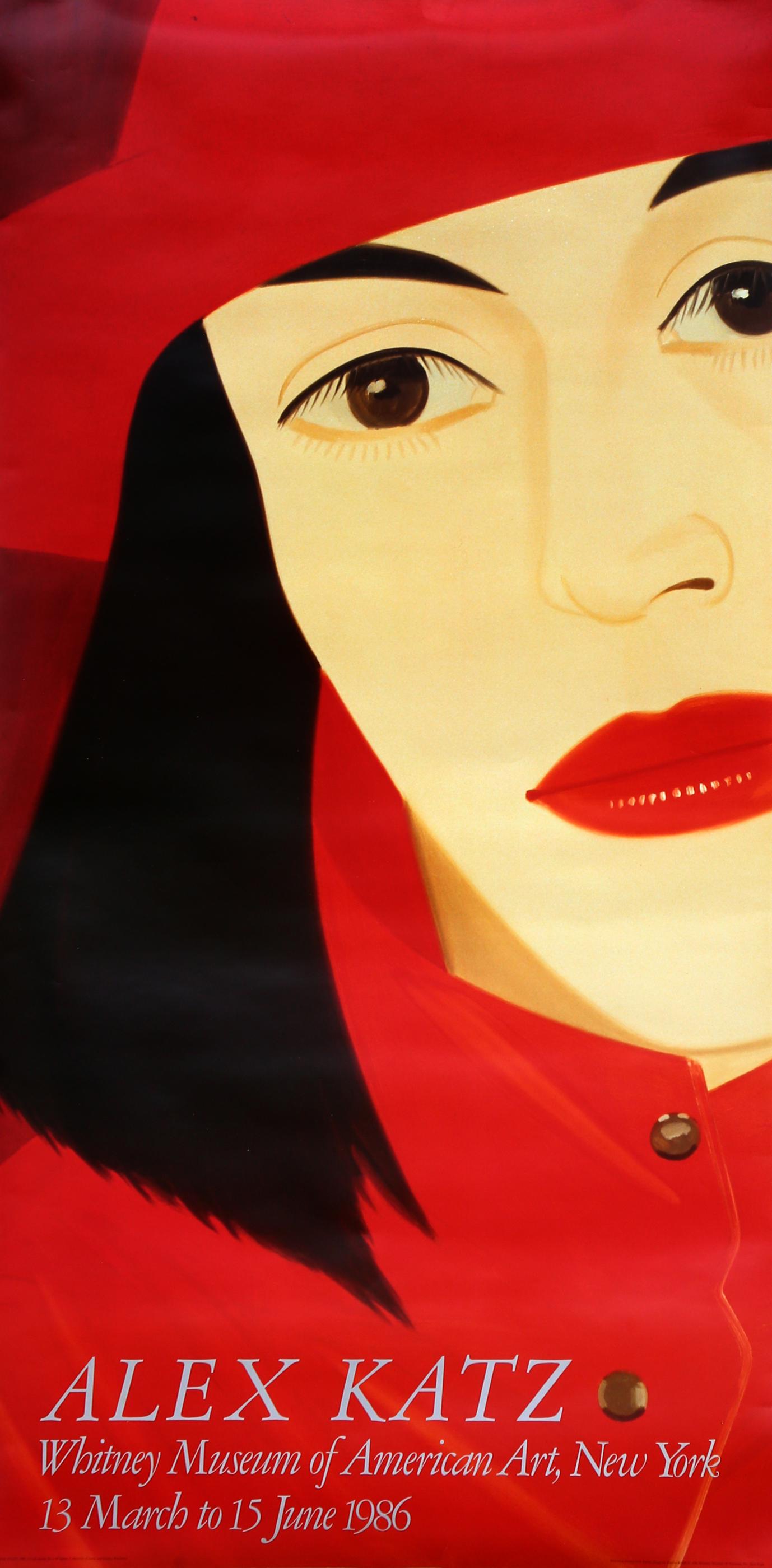 Alex Katz, Whitney Museum of American Art - Red Coat, (1 of 3)