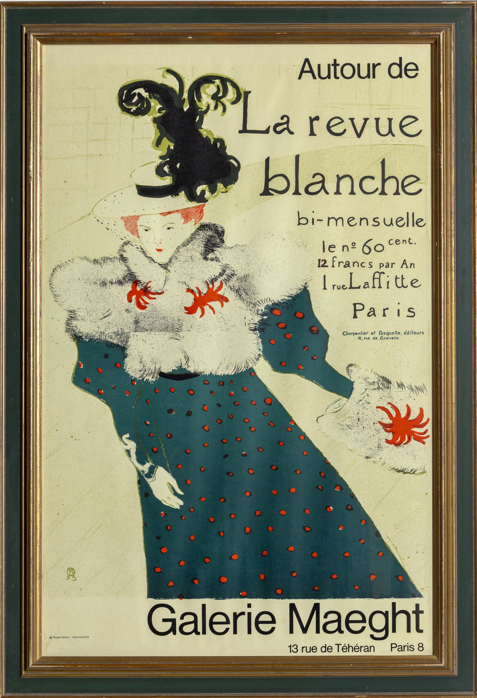 Henri de Toulouse-Lautrec, La Revue Blanche, Poster (1 of 1)