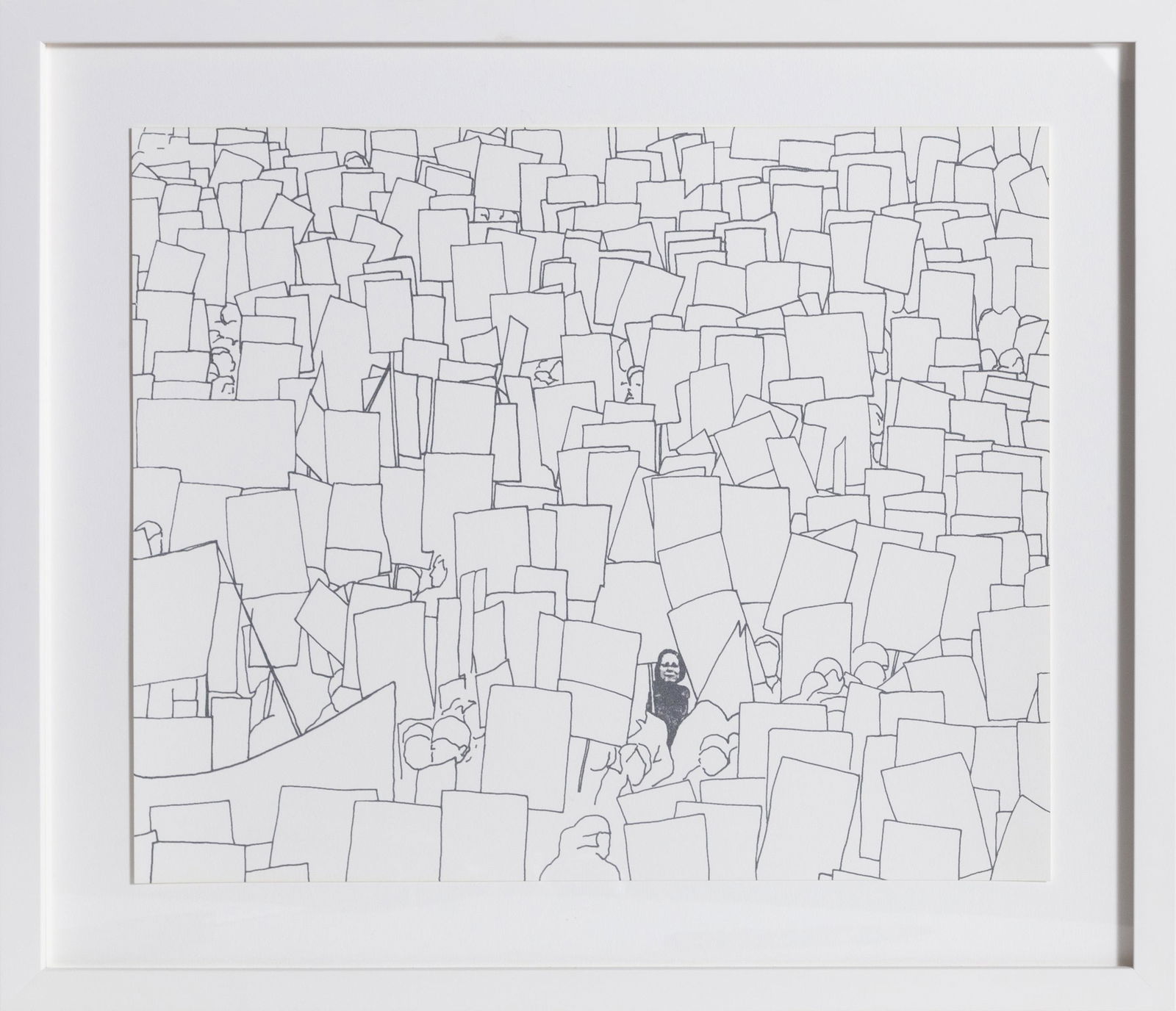 Dinh Q. Le, Fragile Springs, Iraq, Screenprint: Artist: Dinh Q. Le, Vietnamese/American (1968 - ) Title: Fragile Springs, Iraq Year: 2012 Medium: Screenprint, signed and dated verso Edition: 21 Size: 14 x 17 in. (35.56 x 43.18 cm) Frame Size: 18.5