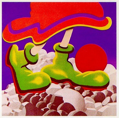 Jack Brusca, Beach Ball, Serigraph: Artist: Jack Brusca, American (1939 - 1993) Title: Beach Ball Year: 1978 Medium: Serigraph, signed and numbered in pencil Edition: 200 Size: 24 in. x 24 in. (60.96 cm x 60.96 cm)