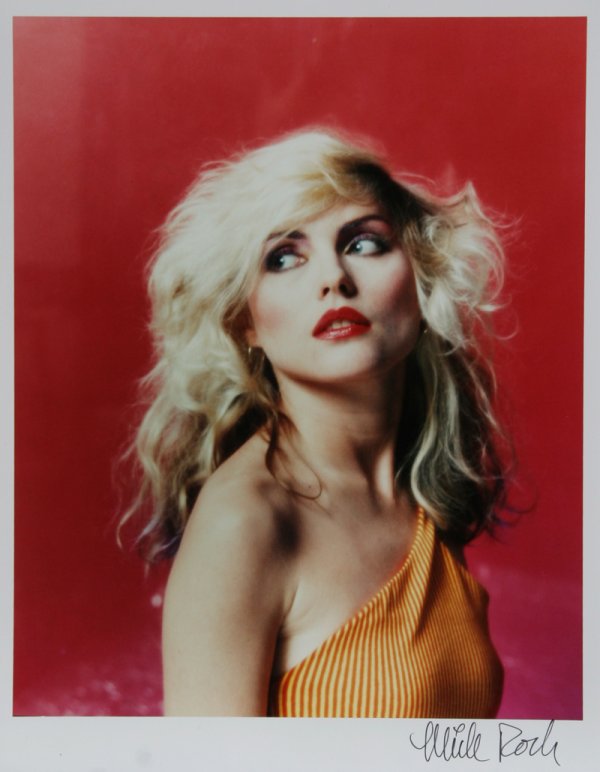 Mick Rock, Debbie Harry, Color Photograph: Artist: Mick Rock, British (1949 - ) Title: Debbie Harry Year: circa 1977 Medium: Color Photograph Size: 14 in. x 11 in. (35.56 cm x 27.94 cm)
