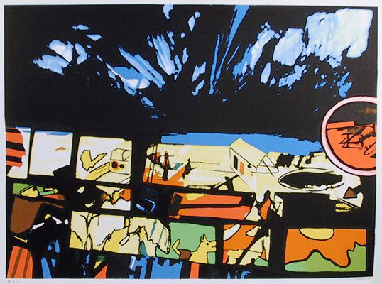 John Hultberg, Fragments of a Dream, Serigraph: Artist: 