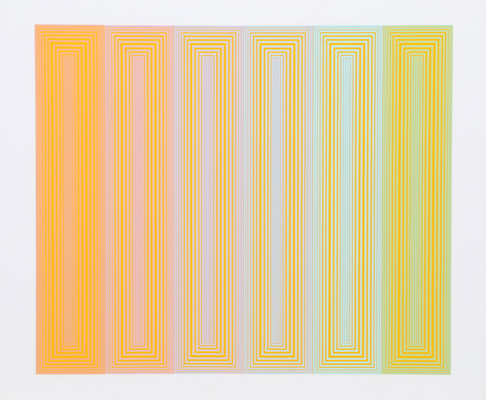 Richard Anuszkiewicz, Sun Keyed, Screenprint (1 of 1)