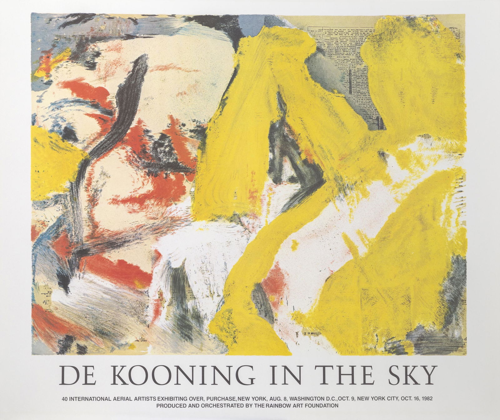 Willem de Kooning, In the Sky, Offset Lithograph (1 of 1)