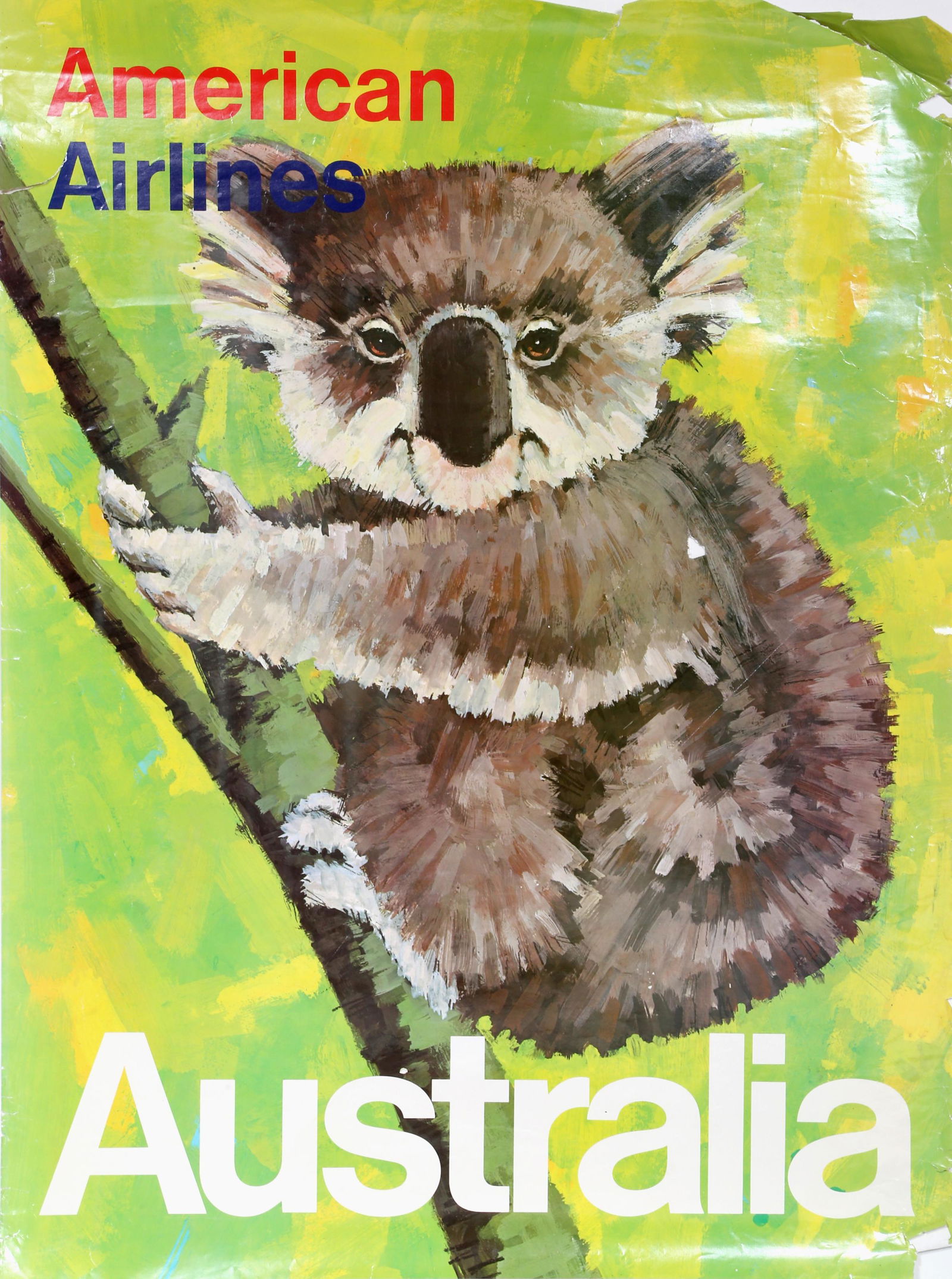 Unknown Artist - Travel Poster, Australia - American (1 of 1)