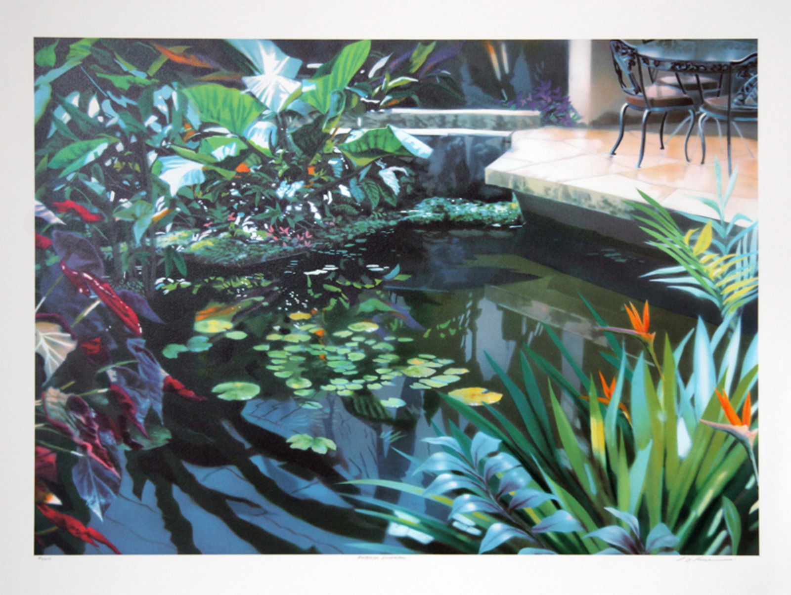 David T. Kessler, Tangled Reflexion, Screenprint: Artist: David T. Kessler, American (1950 - ) Title: Tangled Reflexion Portfolio: Year: circa 1985 Medium: Screenprint, signed and numbered in pencil Edition: 200 Image Size: Size: 31 x 42 in. (78.74 x