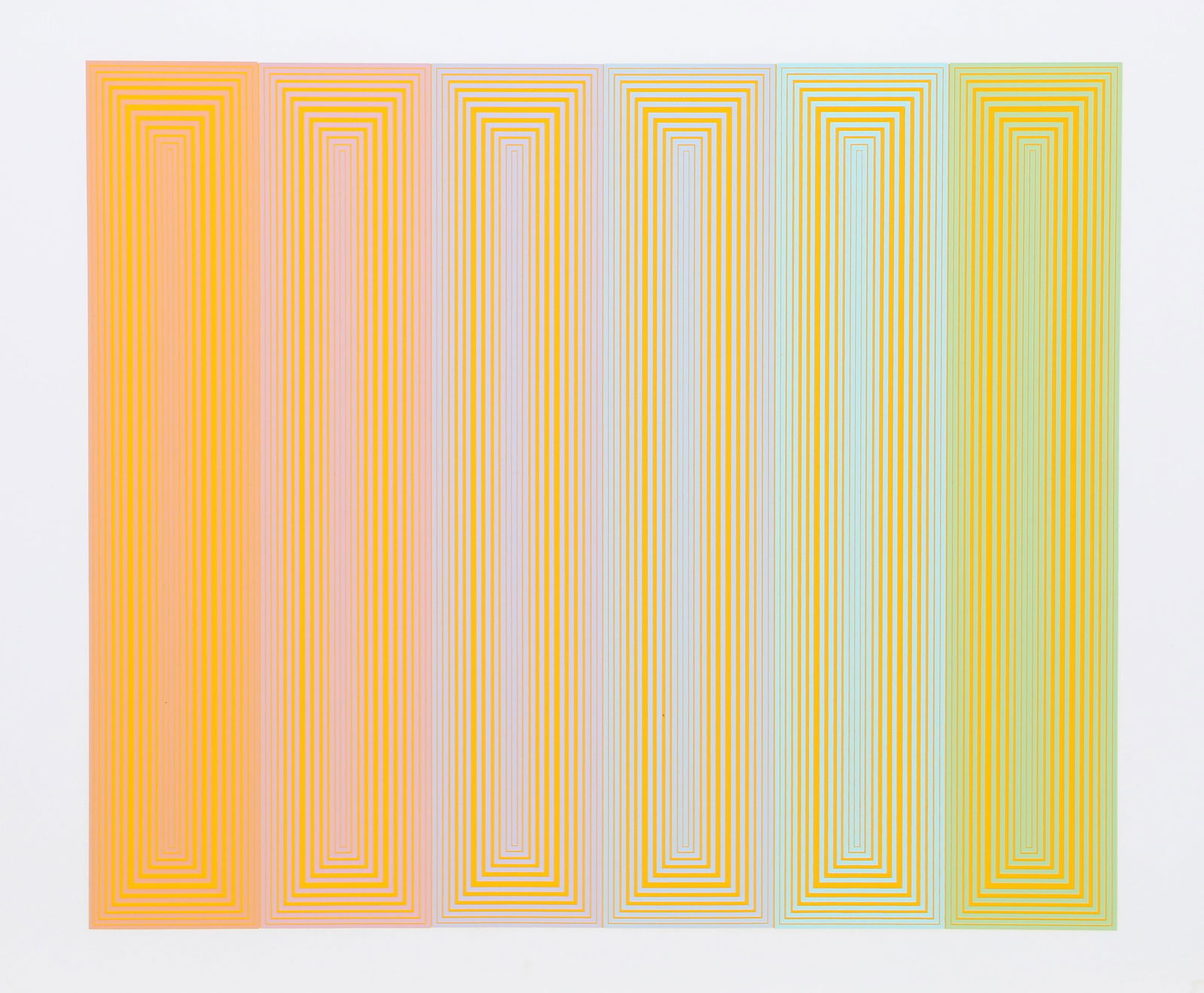 Richard Anuszkiewicz, Sun Keyed, Screenprint (1 of 1)