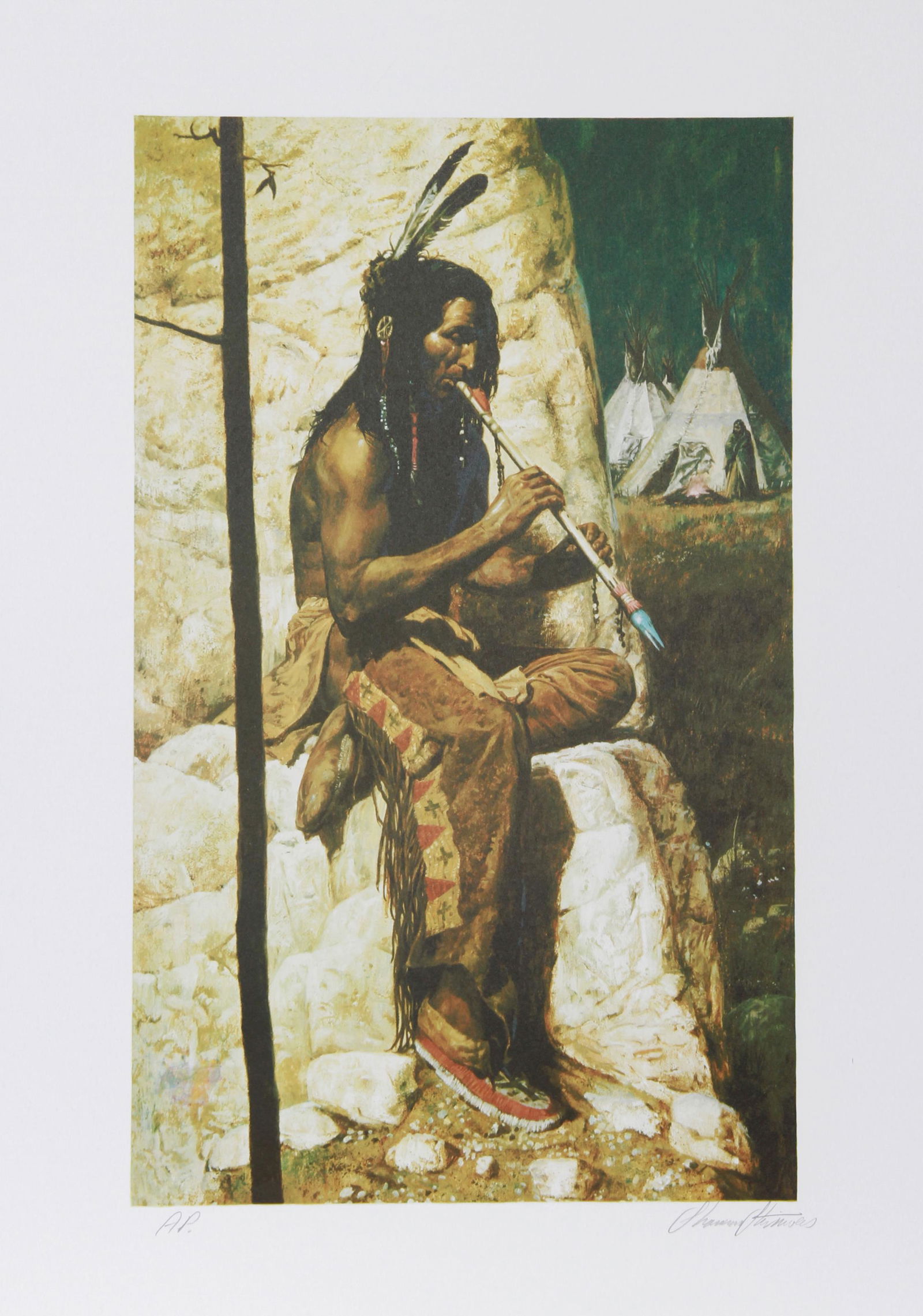 Shannon Stirnweis, The Love Flute, Lithograph (1 of 2)