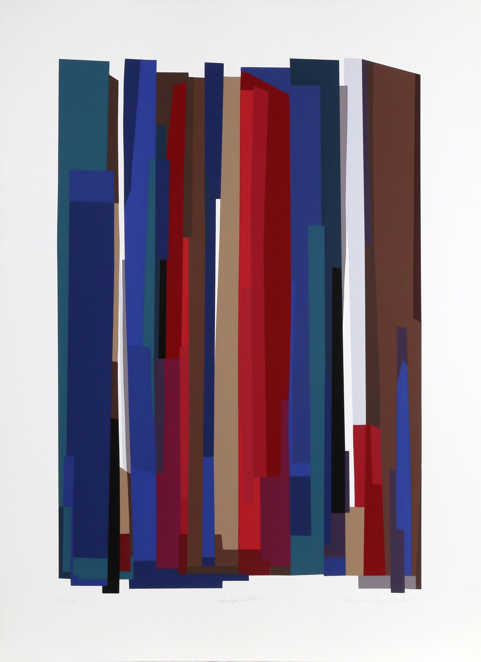 Barbara Lynch Zinkel, Inspiration, Screenprint (1 of 5)