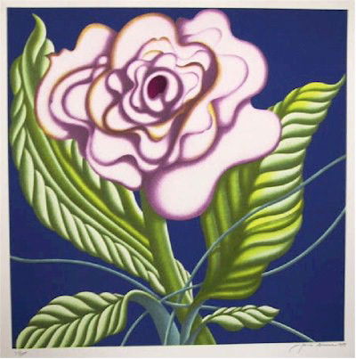 Jack Brusca, Sweet Violet, Silkscreen: Artist: Jack Brusca, American (1939 - 1993) Title: Sweet Violet Year: 1981 Medium: Silkscreen, Signed and numbered in pencil Edition: 200 Size: 28 in. x 28 in. (71.12 cm x 71.12 cm)