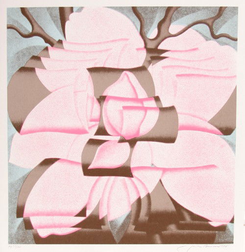 Jack Brusca, Magnolia, Serigraph: Artist: Jack Brusca, American (1939 - 1993) Title: Magnolia Year: 1978 Medium: Serigraph, signed and numbered in pencil Edition: 200, AP 30 Size: 28 in. x 26 in. (71.12 cm x 66.04 cm)