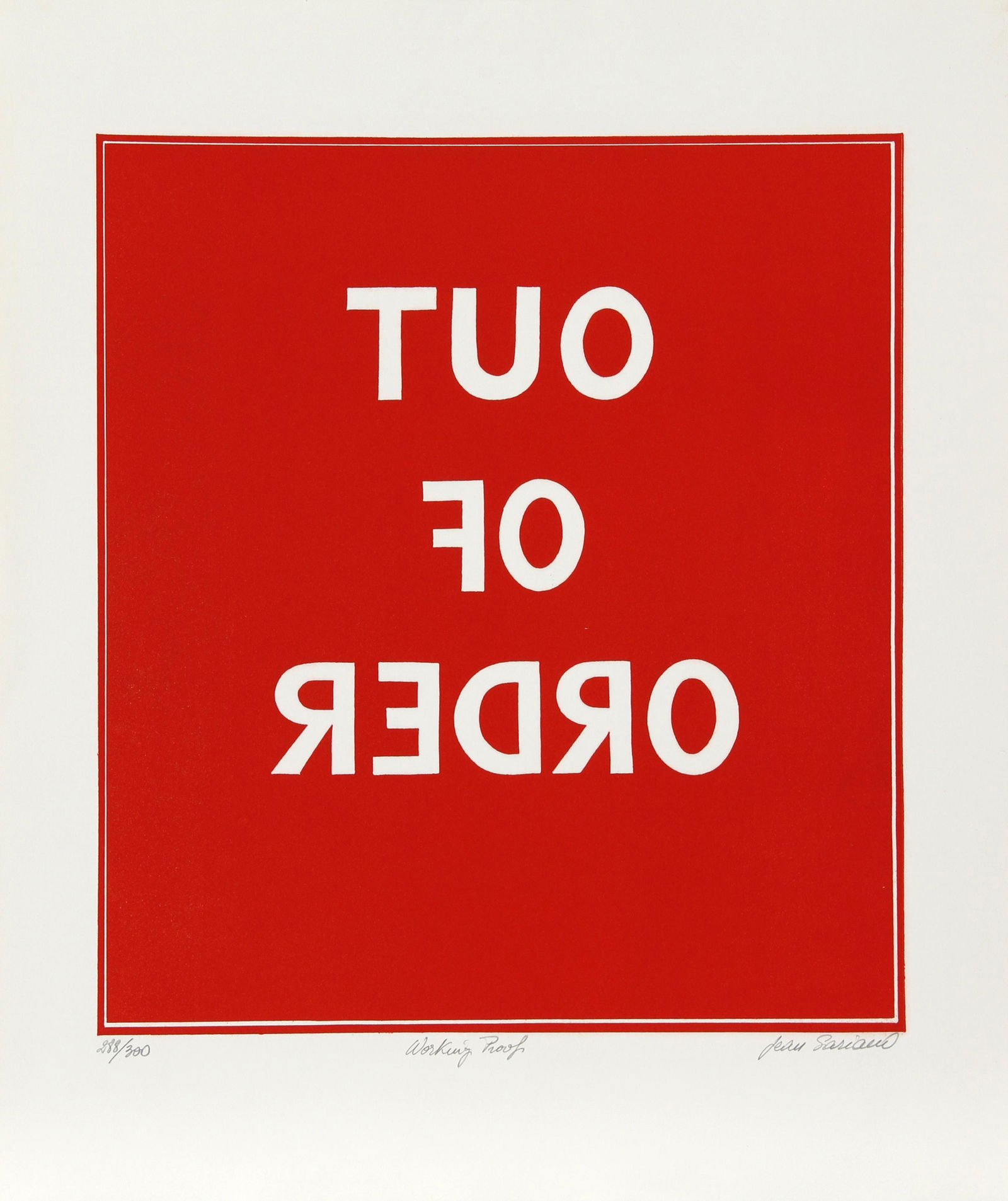 Jean Sariano, Working Proof, Intaglio Etching and Aquatint (1 of 2)