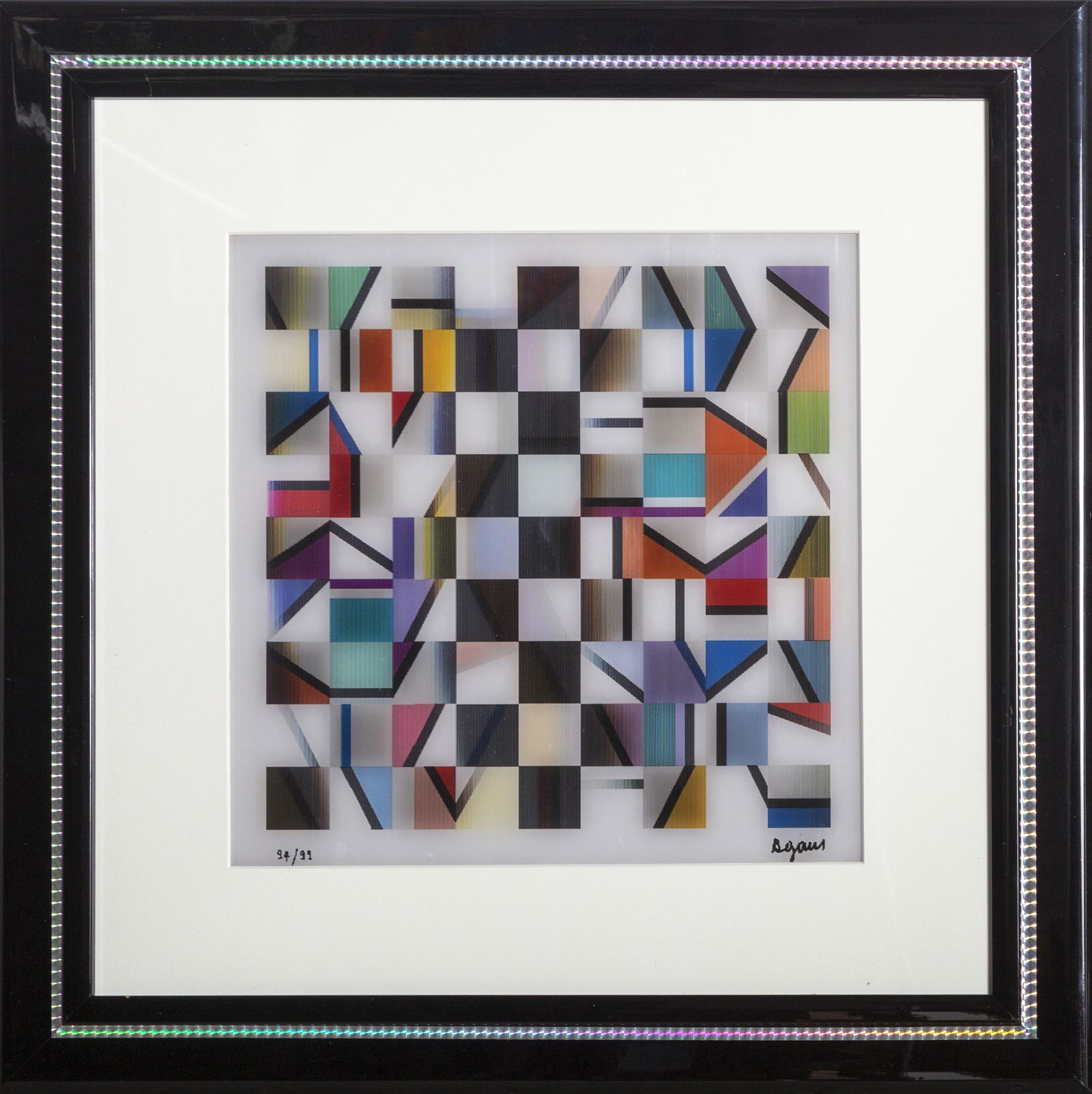 Yaacov Agam, Chess, Agamograph (1 of 4)