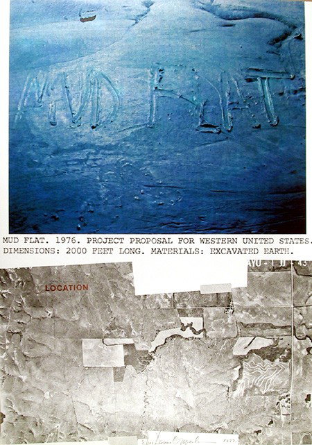 Dennis Oppenheim, Mud Flat, Lithograph: Artist: Dennis Oppenheim, American (1938 - 2011) Title: Mud Flat Year: 1977 Medium: Lithograph, signed and numbered in pencil Edition: 100 Size: 41 in. x 29 in. (104.14 cm x 73.66 cm)