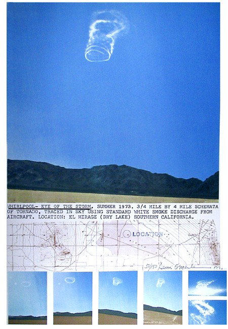 Dennis Oppenheim, Whirlpool, Lithograph: Artist: Dennis Oppenheim, American (1938 - 2011) Title: Whirlpool Year: 1978 Medium: Lithograph, signed and numbered in pencil Edition: 150 Size: 41 in. x 29.75 in. (104.14 cm x 75.57 cm)