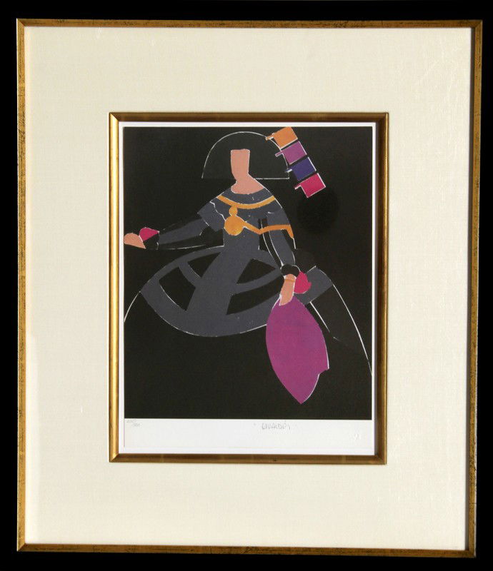 Manolo Valdes, Velazquez Como Pretexto - United Na: Artist: Manolo Valdes, Spanish (1942 - ) Title: Velazquez Como Pretexto - United Nations Year: 1990 Medium: Lithograph on Coventry Rag, signed and numbered in pencil Edition: 205/500 Size: 11 in. x 8.