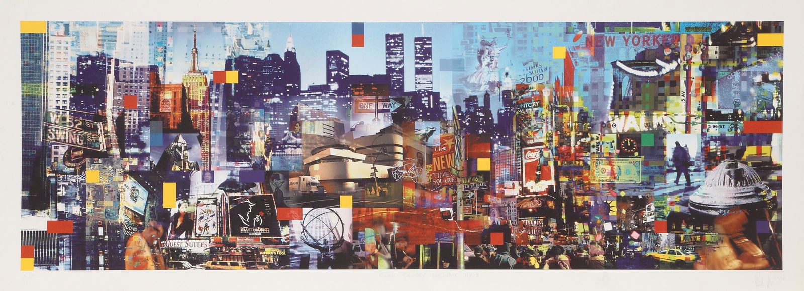 Unknown Artist, Echo, Energy, Electric NYC 3, Lithograph (1 of 1)