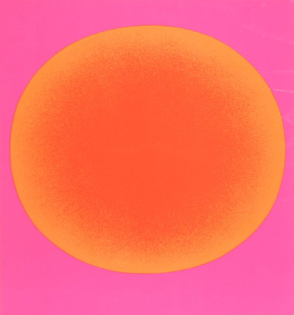 Rupprecht Geiger, Untitled (Pink and Orange), Seri: Artist: Rupprecht Geiger, German (1908 - 2009) Title: Untitled (Pink and Orange) Year: circa 1970 Medium: Serigraph, Signed and numbered in pencil Edition: 10/100 Size: 23.5 in. x 22 in. (59.69 cm x 5