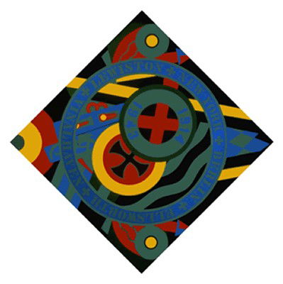 Robert Indiana, Harley Elegies: Berlin Series, KvF: Artist: Robert Indiana, American (1928 - ) Title: The Harley Elegies: Berlin Series, KvF X Year: 1990 Medium: Screenprint, signed and numbered in pencil Edition: 50 Size: 60 in. x 60 in. (152.4 cm x 1