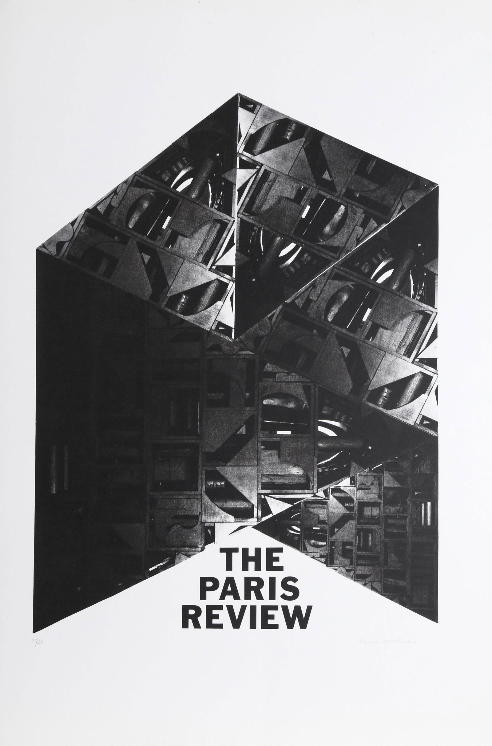 Louise Nevelson, Paris Review, Screenprint (1 of 2)
