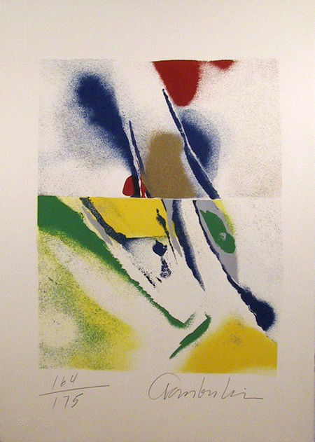 John Chamberlain, Flashback IV, Lithograph: Artist: John Chamberlain, American (1927 - ) Title: Flashback IV Year: 1981 Medium: Lithograph, signed and numbered in pencil Edition: 175 Size: 28 in. x 20 in. (71.12 cm x 50.8 cm)