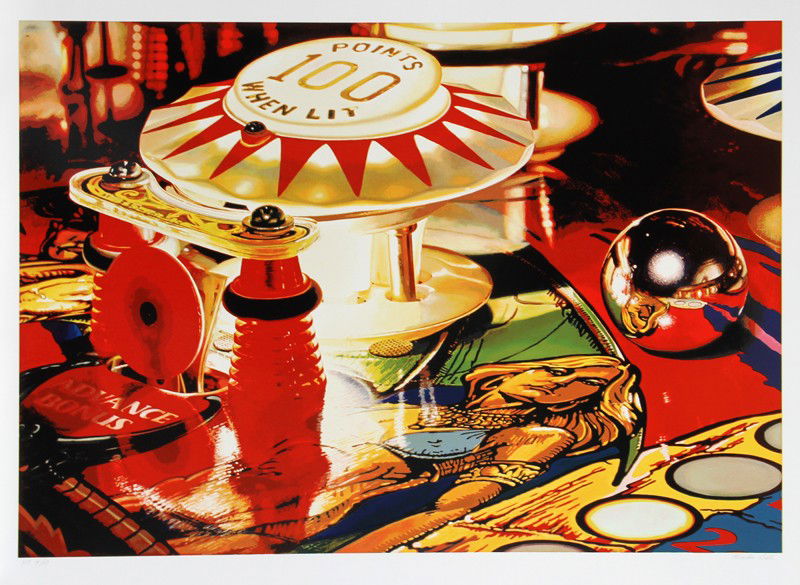 Charles Bell, The Viking, Silkscreen: Artist: Charles Bell, American (1935 - 1995) Title: The Viking Year: 1994 Medium: Silkscreen on Bristol Rag Museum Board, Signed and numbered in pencil Edition: 3/50 Size: 29.5 in. x 38 in. (74.93 cm