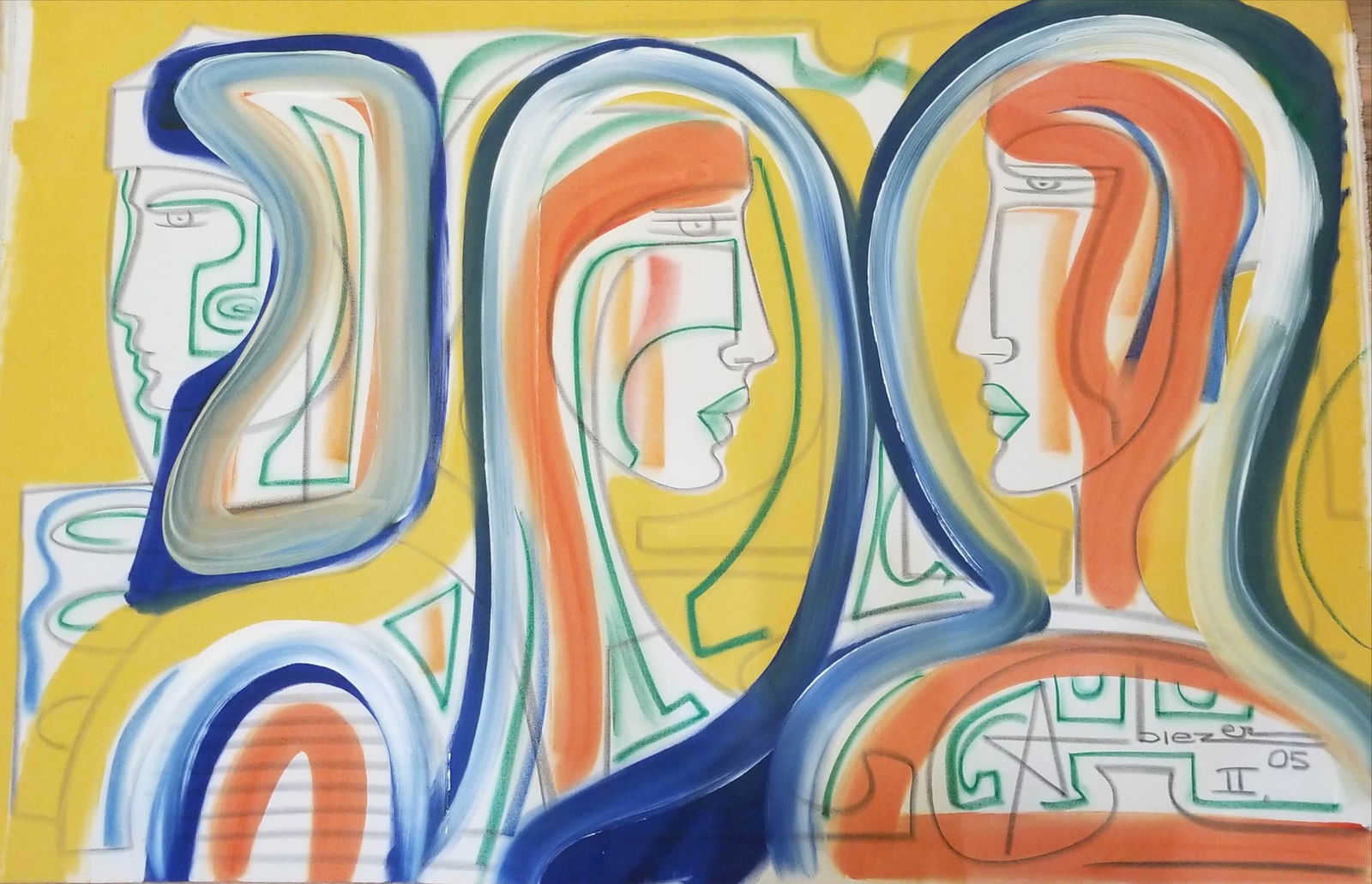 Hessam Abrishami, Iranian/American (1951 - ), Young Star, circa 2000, Serigraph: Artist: Hessam Abrishami, Iranian/American (1951 - ) Title: Young Star Year: circa 2000 Medium: Serigraph, signed and numbered in pencli Edition: 473/495 Size: 10 x 12 in. (25.4 x 30.48 cm) Frame Size