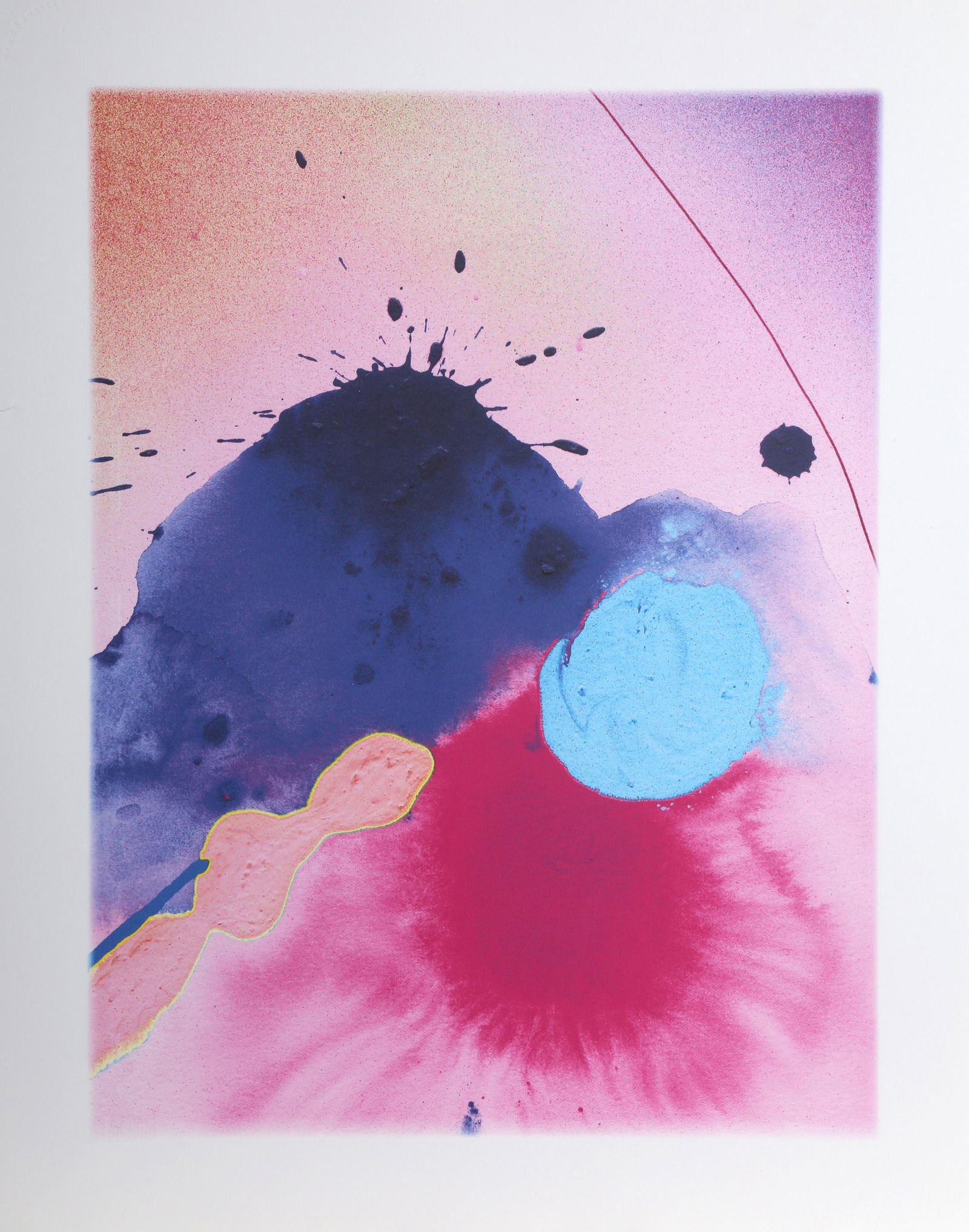 Michael Knigin, Pink and Blue, Giclee print on paper (1 of 2)