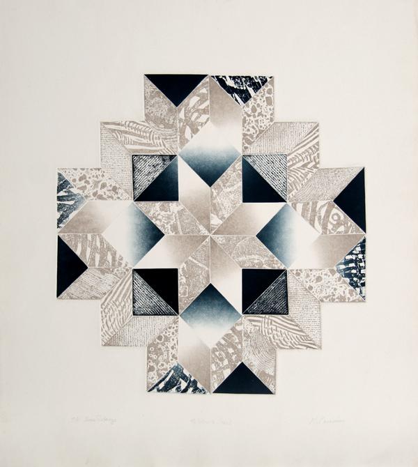 Kathy Caraccio, Widow's Cross, Aquatint Etching (1 of 4)