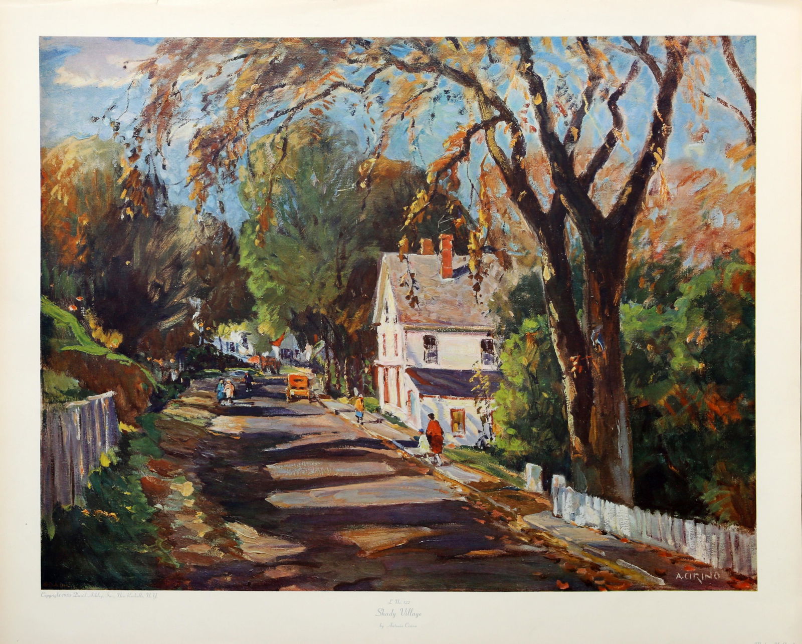 Antonio Cirino, Shady Village, Collotype (1 of 4)