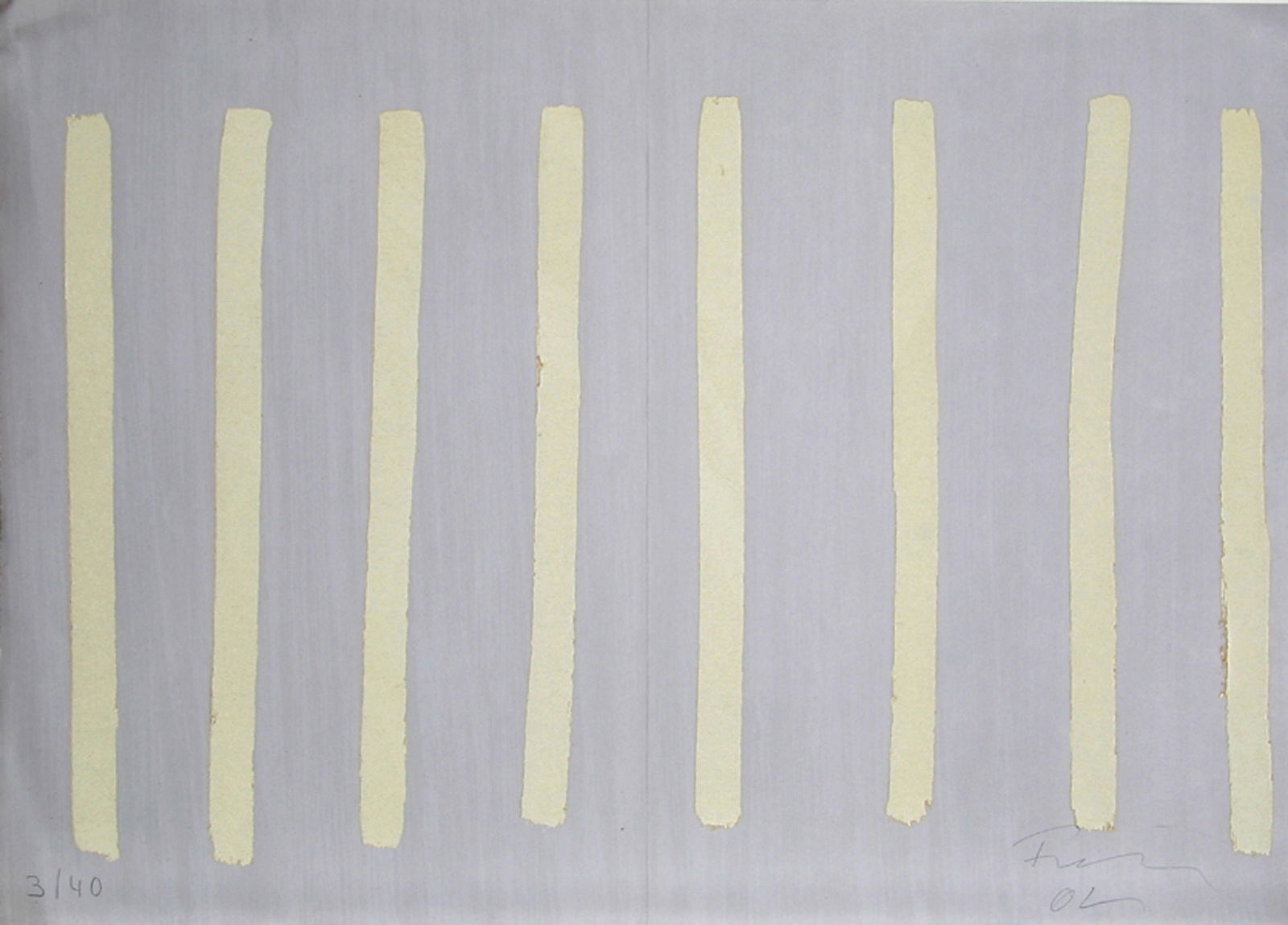 Gunther Forg, To the Builders 2, Screenprint (1 of 1)