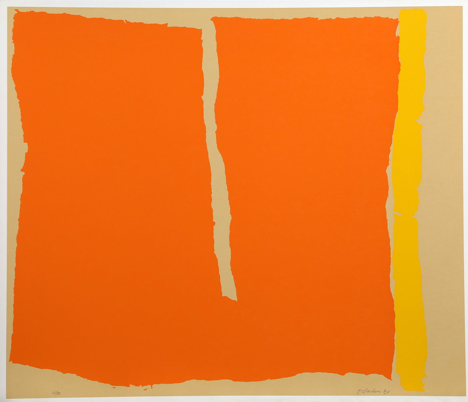 Raymond Parker, Untitled 13, Screenprint (1 of 2)