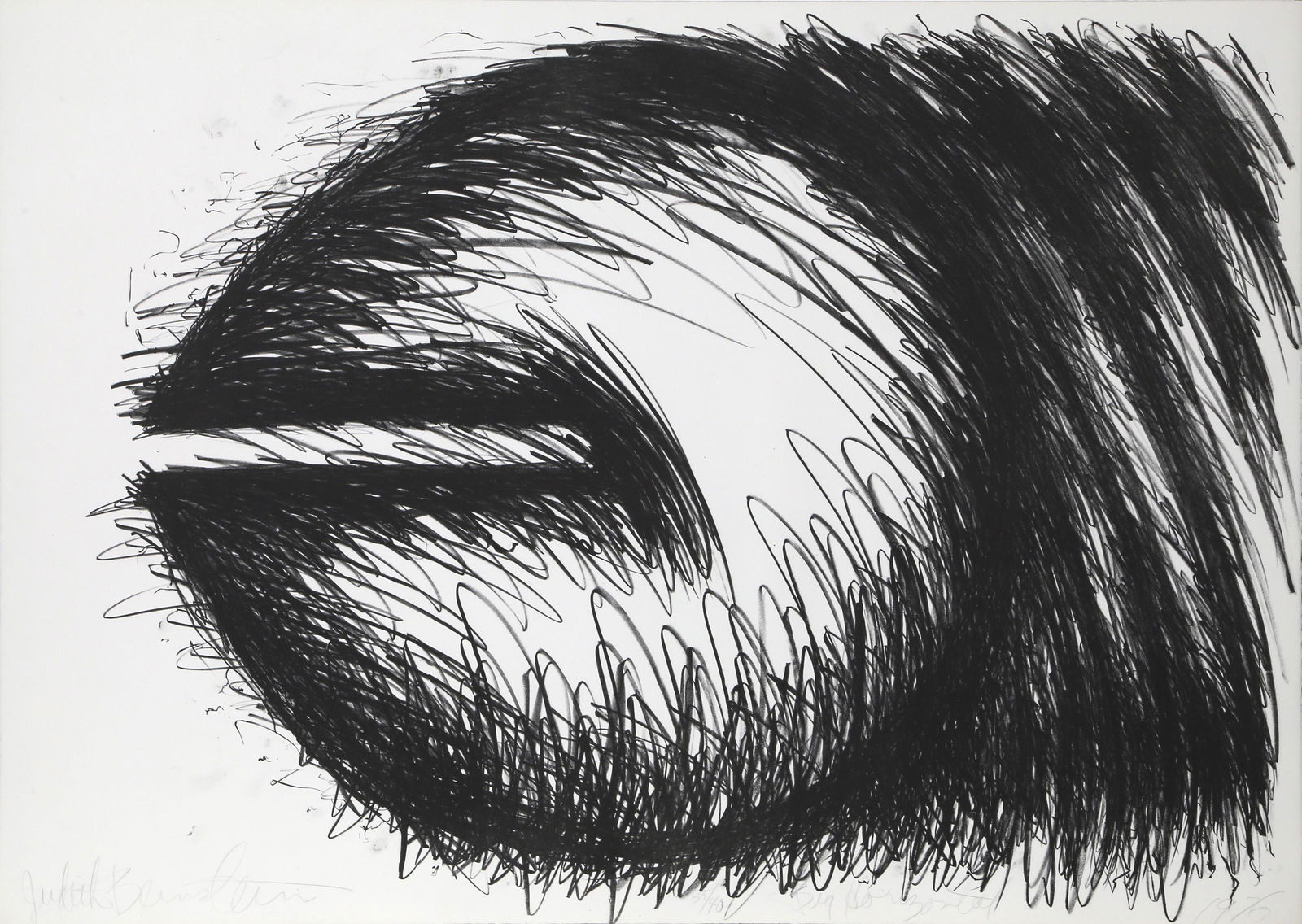 Judith Bernstein, Big Horizontal, Lithograph (1 of 3)