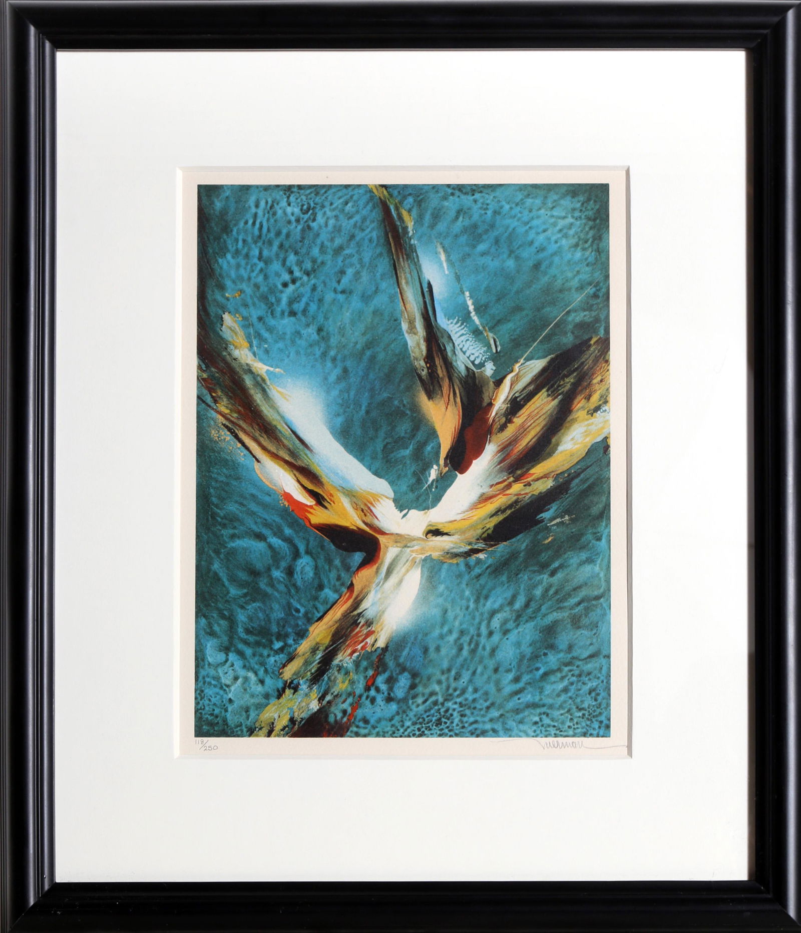 Leonardo Nierman, Abstraction 2, Lithograph (1 of 5)