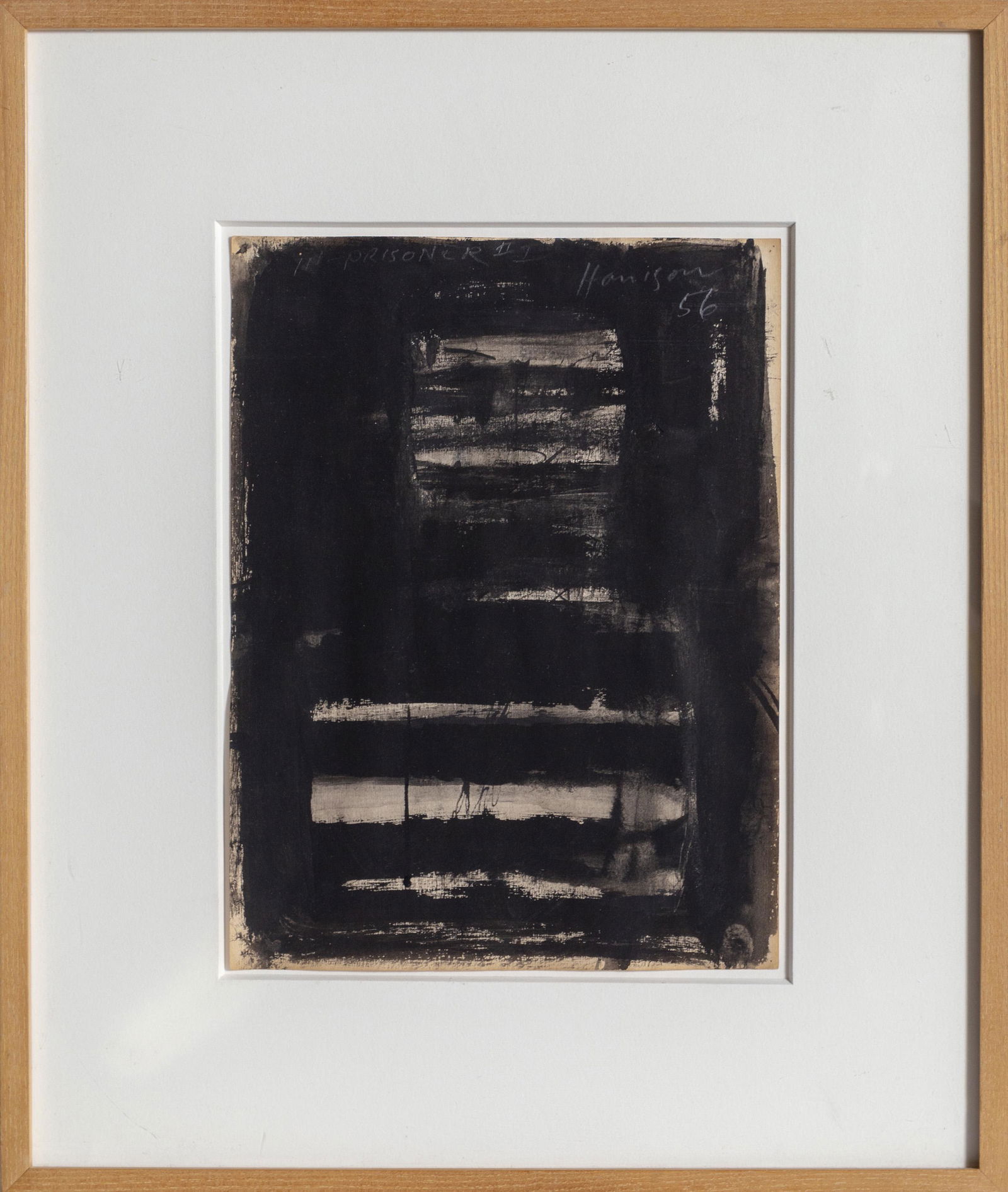 James Harrison, In Prisoner #1, Wash on paper (1 of 3)