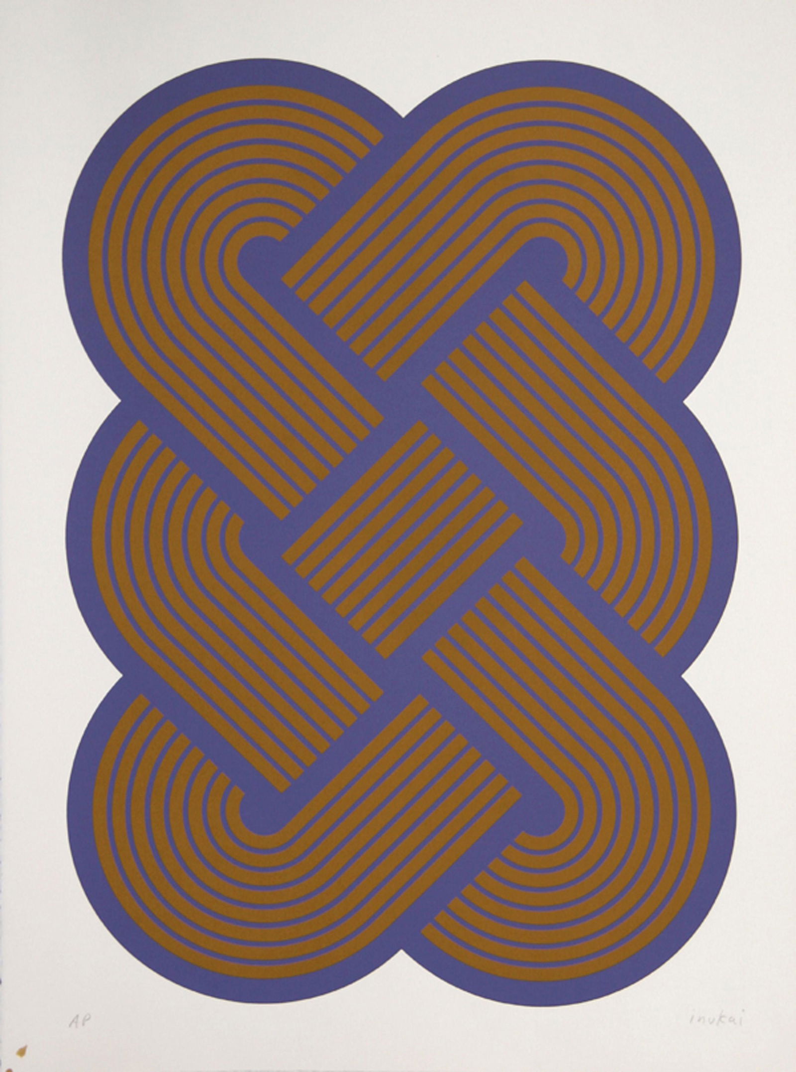 Kyohei Inukai (aka Earle Goodenow), Untitled - Knot 4, Screenprint (1 of 2)