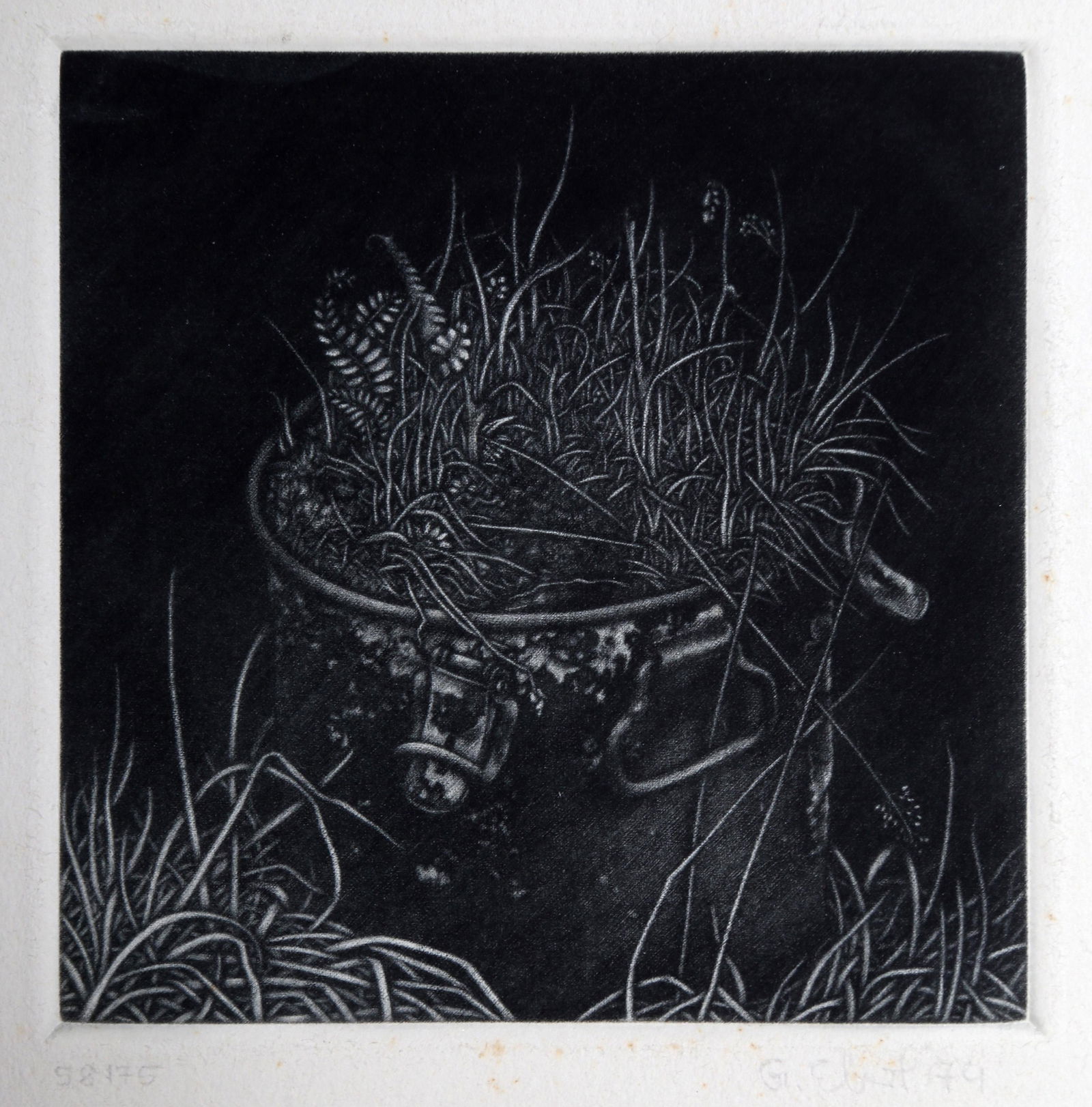 Gerde Ebert, Wheat Basket, Etching with Aquatint (1 of 5)
