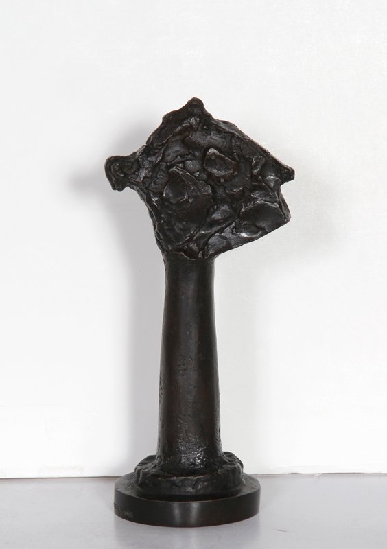 Max Weber, Profile 1, Bronze Sculpture: Artist: Max Weber, Russian/American (1881 - 1961) Title: Profile 1 Year: 1959 Medium: Bronze Sculpture, signature and date inscribed Size: 8.75 in. x 4 in. x 1.25 in. (22.23 cm x 10.16 cm x 3.18 cm)