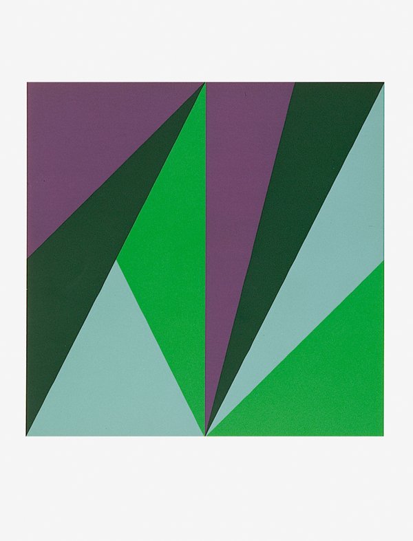 Max Bill, Untitled, Columbus Portfolio, Screenprin: Artist: Max Bill, Swiss (1908 - 1994) Title: untitled from the Columbus Portfolio Year: 1992 Medium: Screenprint, signed and numbered in pencil Edition: 100 Size: 30 in. x 23 in. (76.2 cm x 58.42 cm)