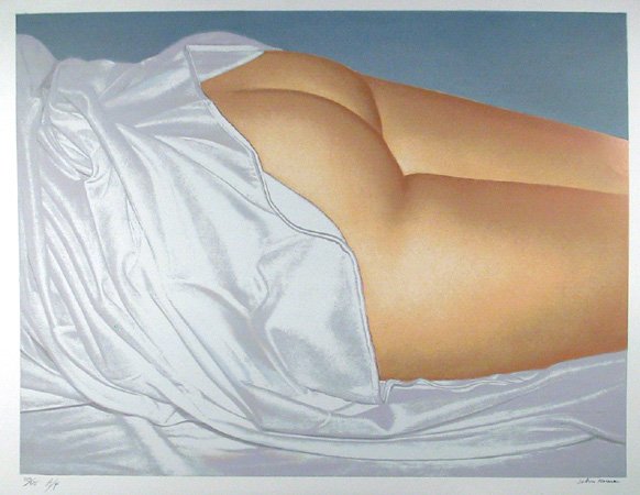 John Kacere, Debbie, Lithograph: Artist: John Kacere, American (1920 - 1999) Title: Debbie Year: 1979 Medium: Lithograph, signed and numbered in pencil Edition: 300, 45 AP's Size: 22 in. x 30 in. (55.88 cm x 76.2 cm)