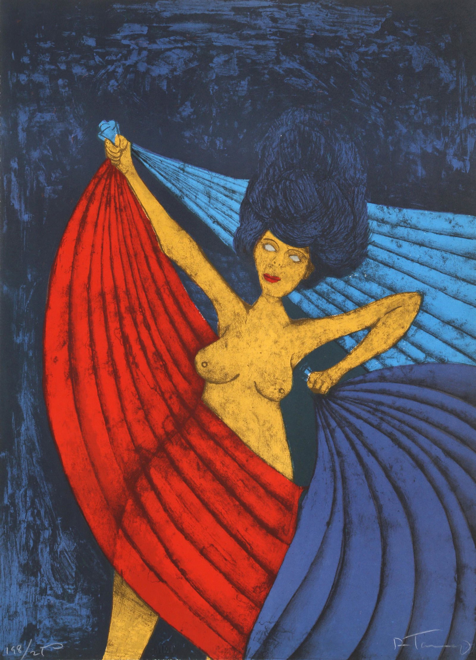 Rufino Tamayo, Salome, Lithograph on Somerset Paper (1 of 1)