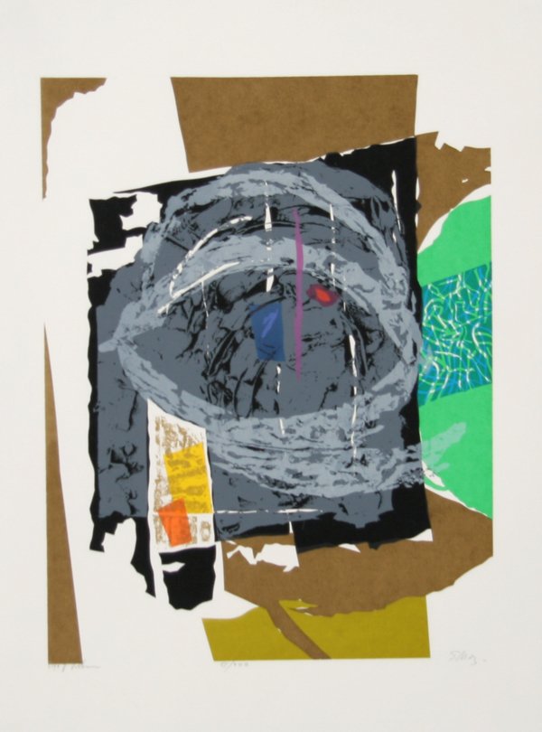 Seong Moy, Eye of Vishnu, Serigraph: Artist: Seong Moy, Chinese/American (1921 - ) Title: Eye of Vishnu Year: 1979 Medium: Serigraph, signed and numbered in pencil Edition: 300 Size: 30 in. x 22 in. (76.2 cm x 55.88 cm)