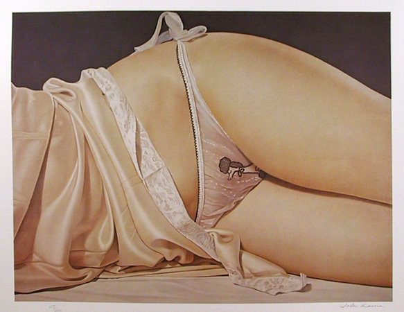 John Kacere, Poodle Panties, Lithograph: Artist: John Kacere, American (1920 - 1999) Title: Poodle Panties Year: 1979 Medium: Lithograph, signed and numbered in pencil Edition: 200; AP Size: 19 in. x 25 in. (48.26 cm x 63.5 cm)