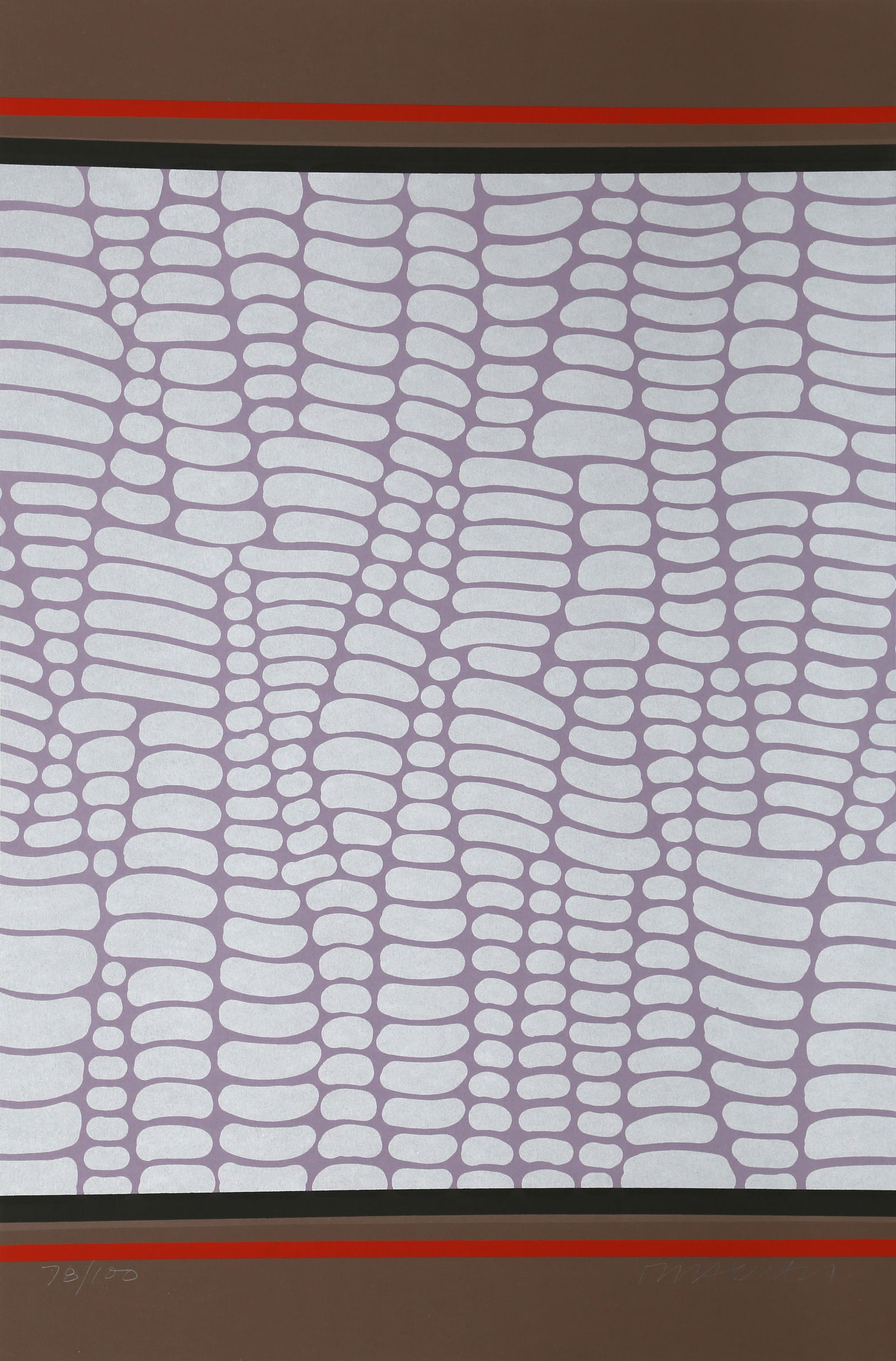 Paul Maxwell, Untitled 5, Screenprint: Artist: Paul Maxwell, American (1925 - 2015) Title: Untitled 5 Year: circa 1978 Medium: Screenprint, signed and numbered in pencil Edition: 100 Size: 39.5 x 26 in. (100.33 x 66.04 cm)