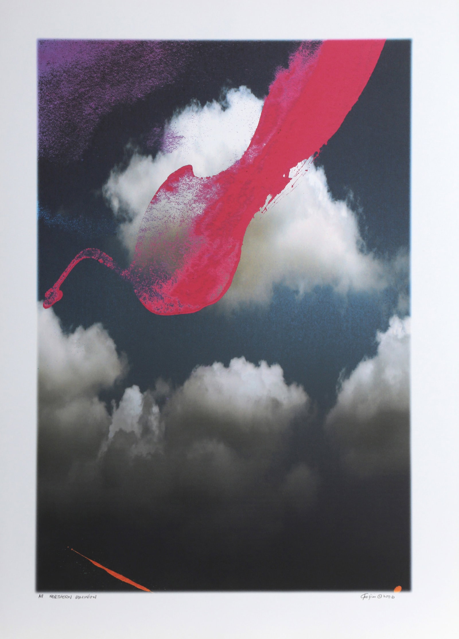 Michael Knigin, Northern Dominion, Giclee print on paper: Artist: Michael Knigin, American (1942 - 2011) Title: Northern Dominion Year: 2006 Medium: Giclee print on paper signed, numbered, and dated in pencil Edition: AP Image Size: 26 x 18 inches Size: 30 x