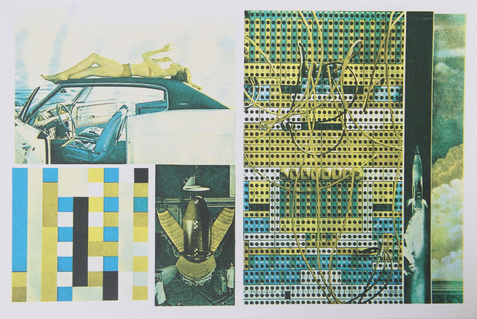 Eduardo Paolozzi, Sex Crime Wave Rolling High from General Dynamic F.U.N. Portfolio, Photolithograph (1 of 4)